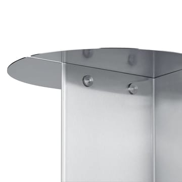 ORU bænk 80x45 cm - Mat rustfrit stål - blomus