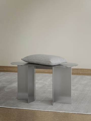 ORU bænk 80x45 cm - Mat rustfrit stål - blomus