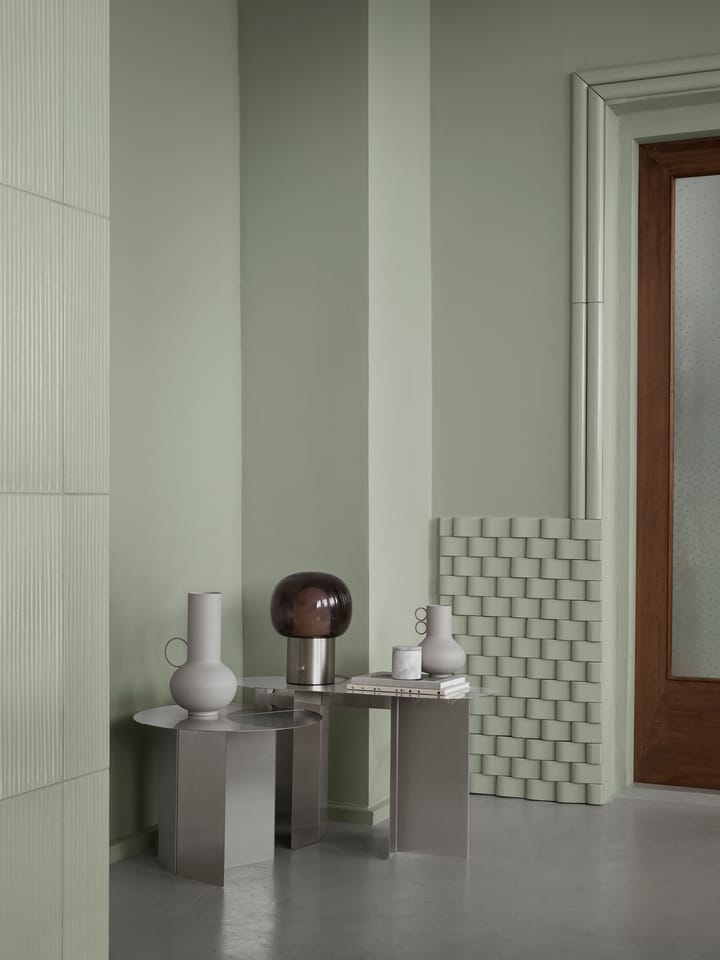ORU sidebord M Ø50 cm, Mat rustfrit stål blomus