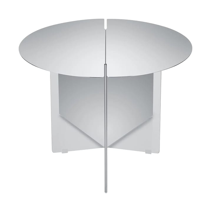 ORU sidebord M Ø50 cm, Poleret rustfrit stål blomus