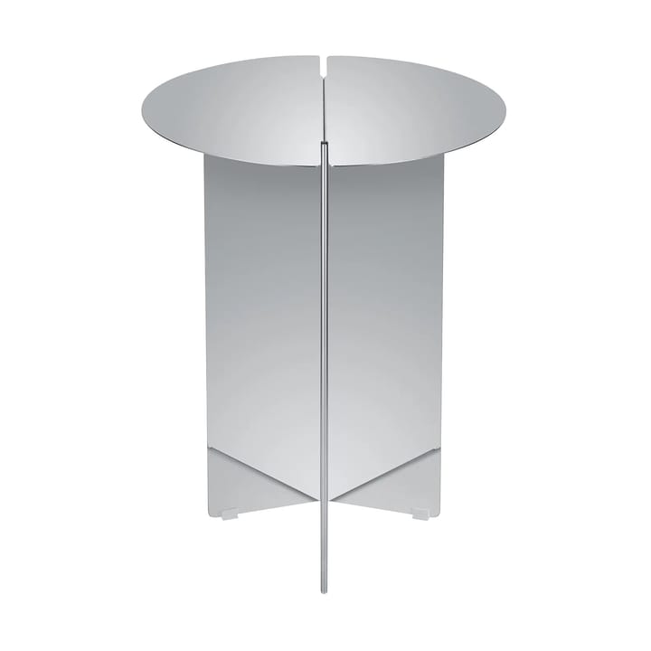 ORU sidebord S Ø35 cm, Poleret rustfrit stål blomus