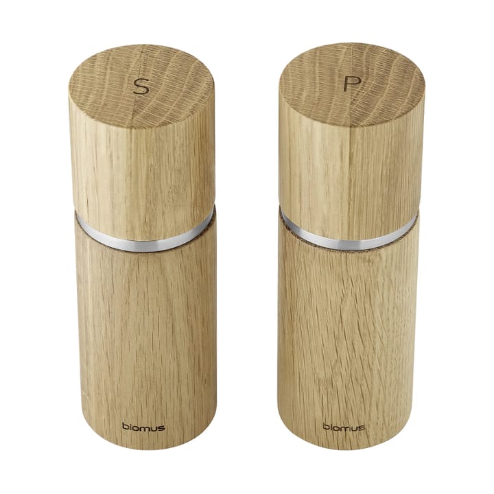 Pepe Salt- og peberkværnsæt 15 cm, Eg blomus