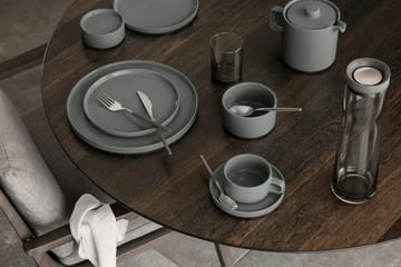 Pilar kop med underkop – 2 stk. - Pewter - blomus