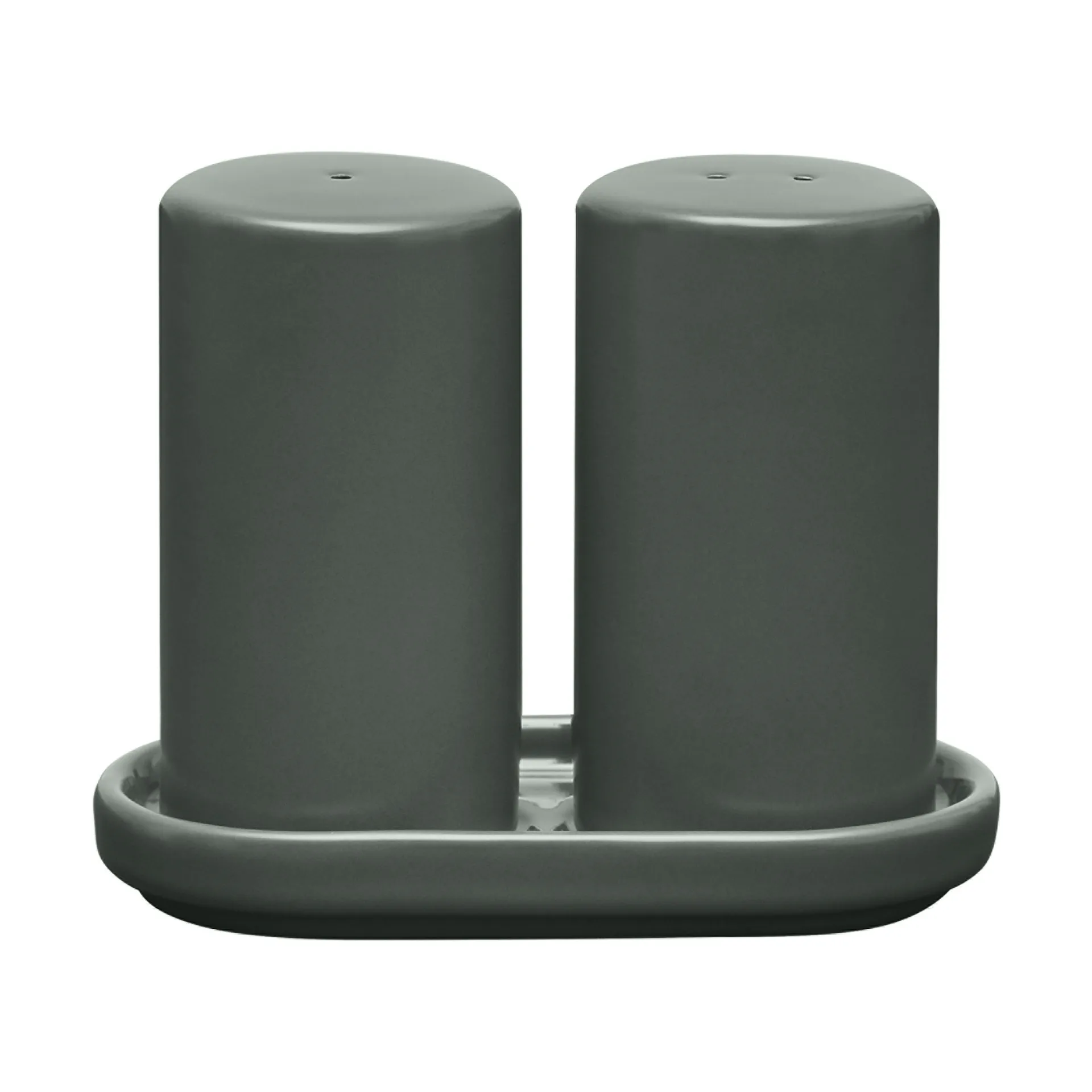 Pilar salt- og pebersæt 2 dele, Agave Green, Ø4,5×11,5 cm blomus