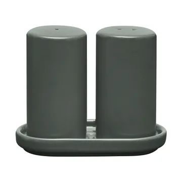 Pilar salt- og pebersæt 2 dele - Agave Green, Ø4,5×11,5 cm - blomus