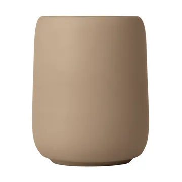 Sono tandbørstekrus keramik 30 cl - Beige - blomus
