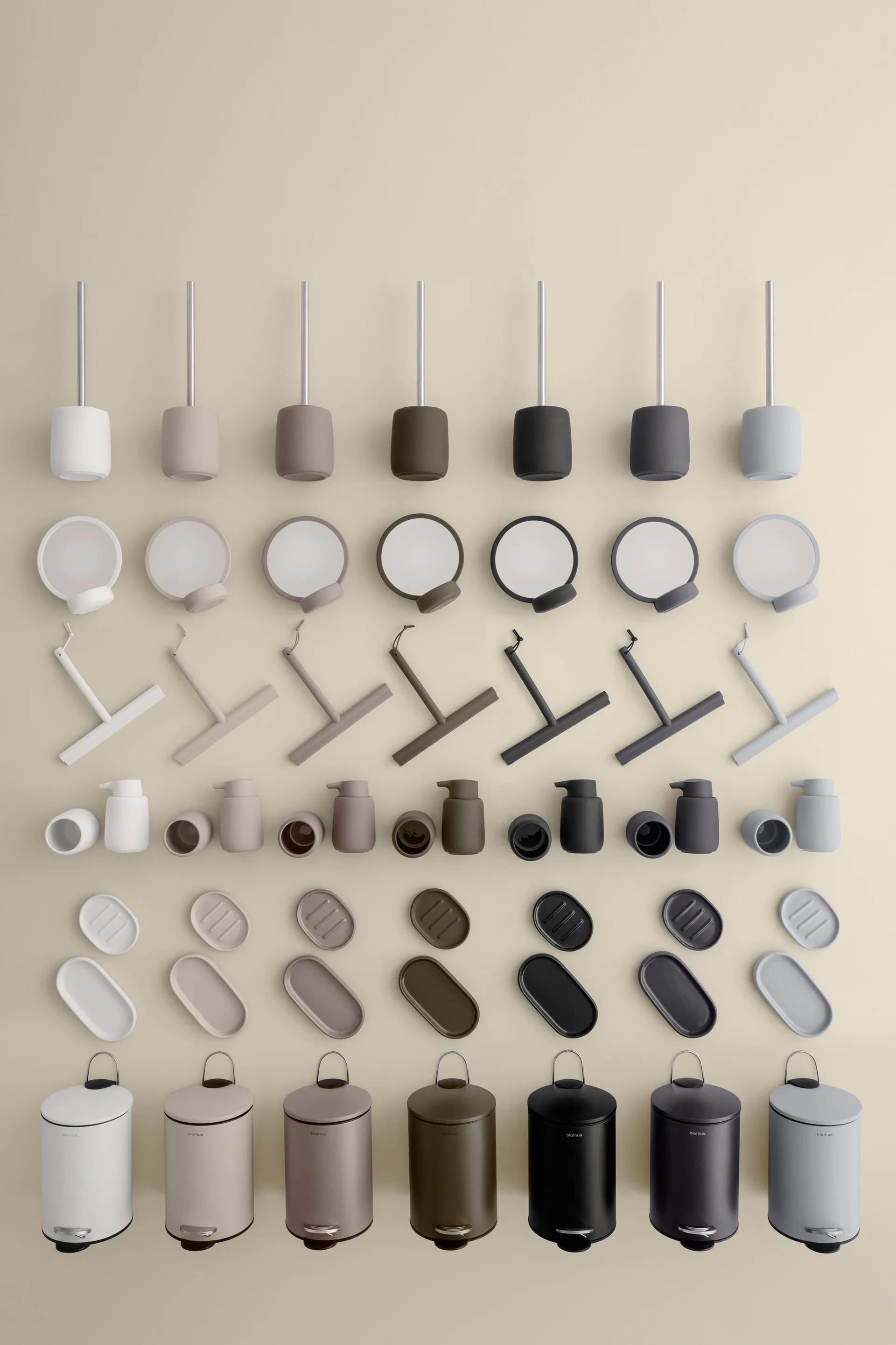 Sono toiletbørste 39 cm, Sort blomus