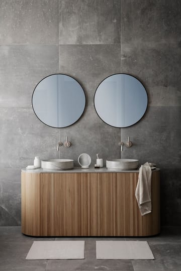 Sono Vanity bordspejl Ø17 cm - Hvid - blomus