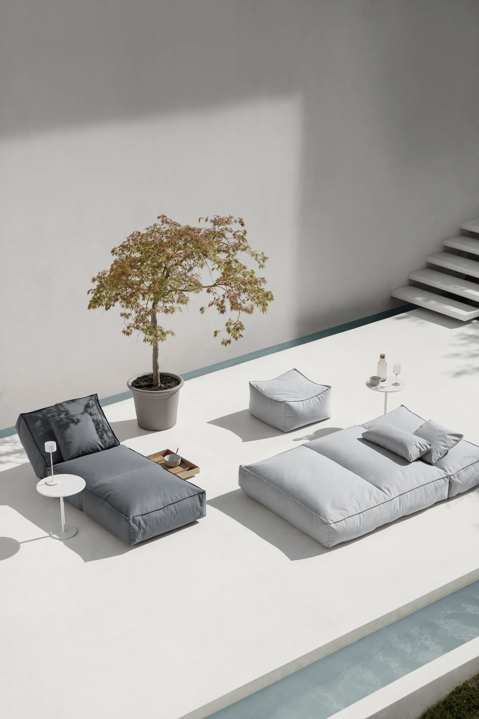 STAY daybed siddepuf 190x120 cm, Cloud blomus