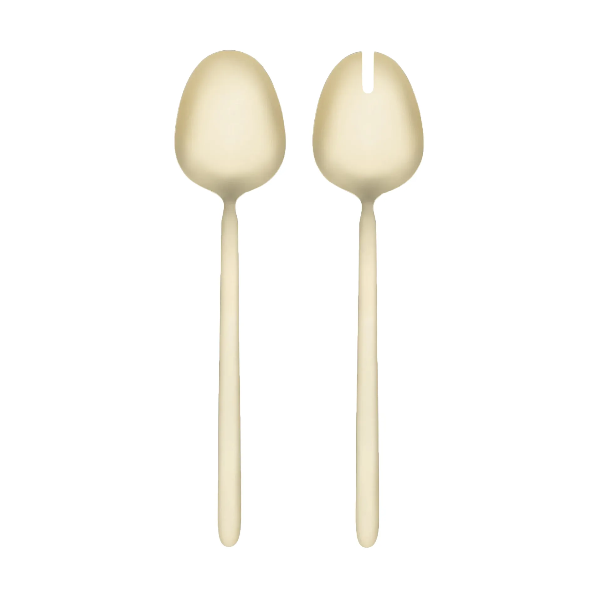 STELLA salatbestik champagne 2 dele, 28 cm blomus