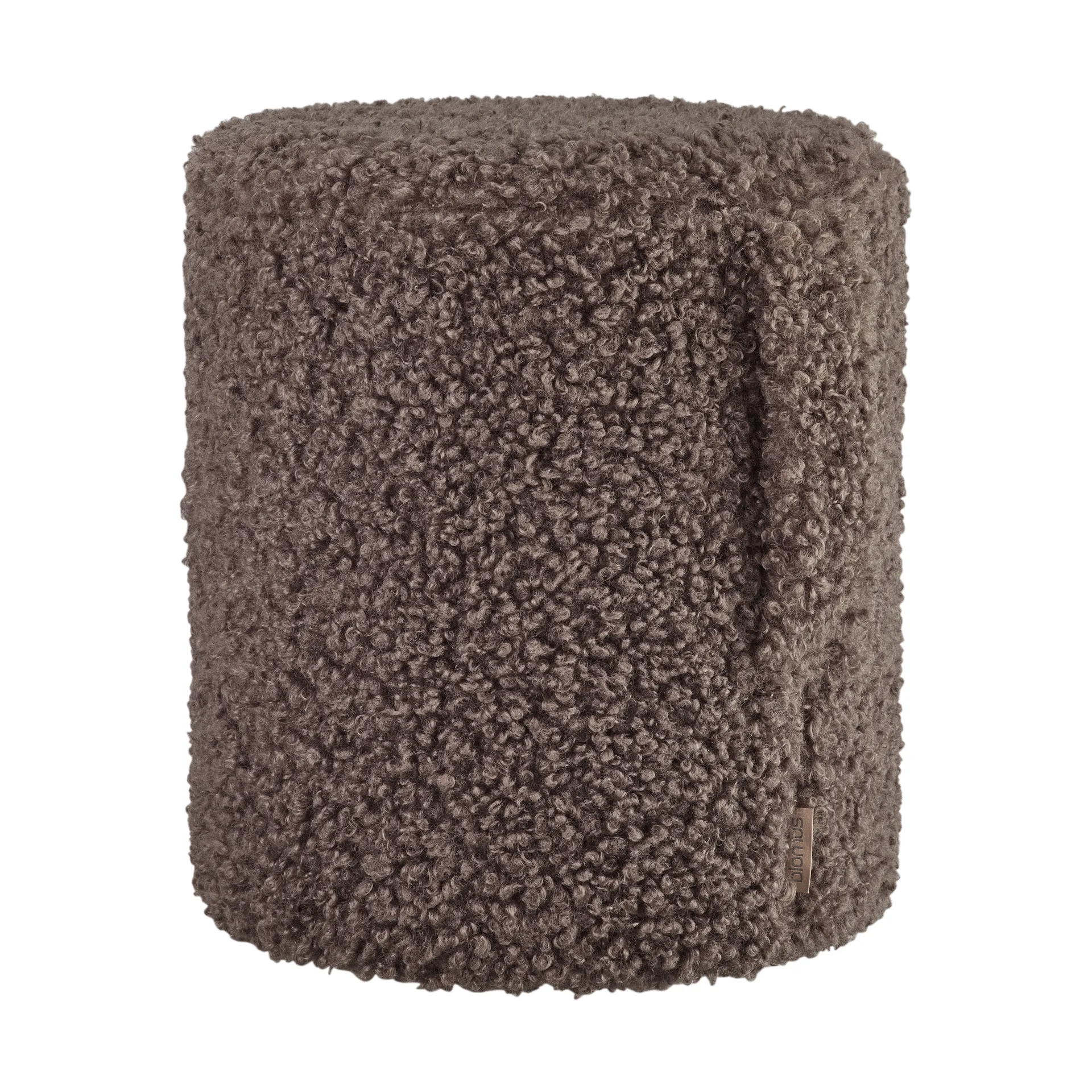 Teddy siddepuf, Espresso, Ø35x40 cm blomus