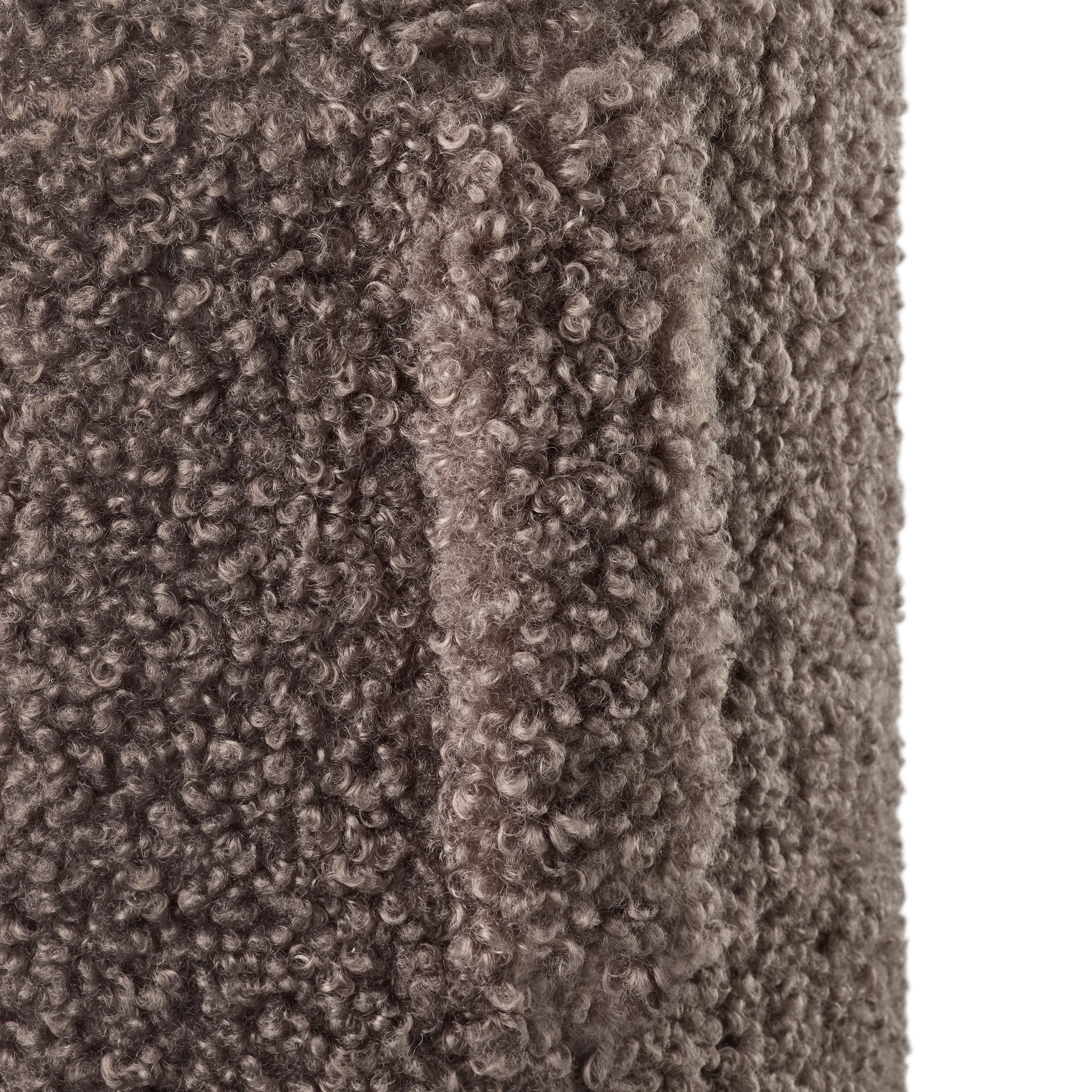 Teddy siddepuf, Espresso, Ø35x40 cm blomus