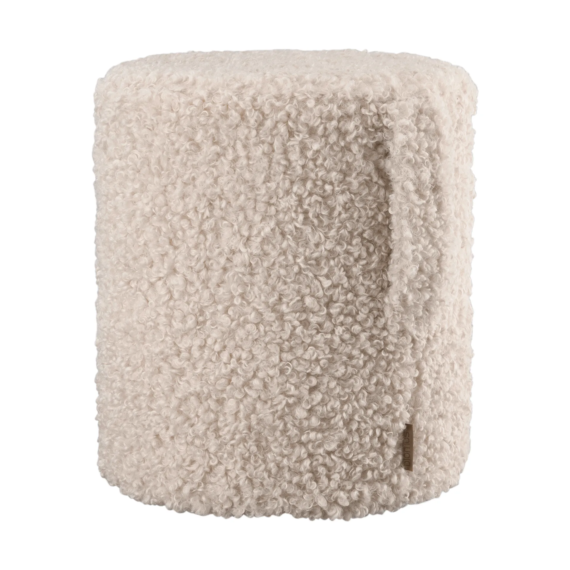 Teddy siddepuf, Moonbeam, Ø35 x 40 cm blomus