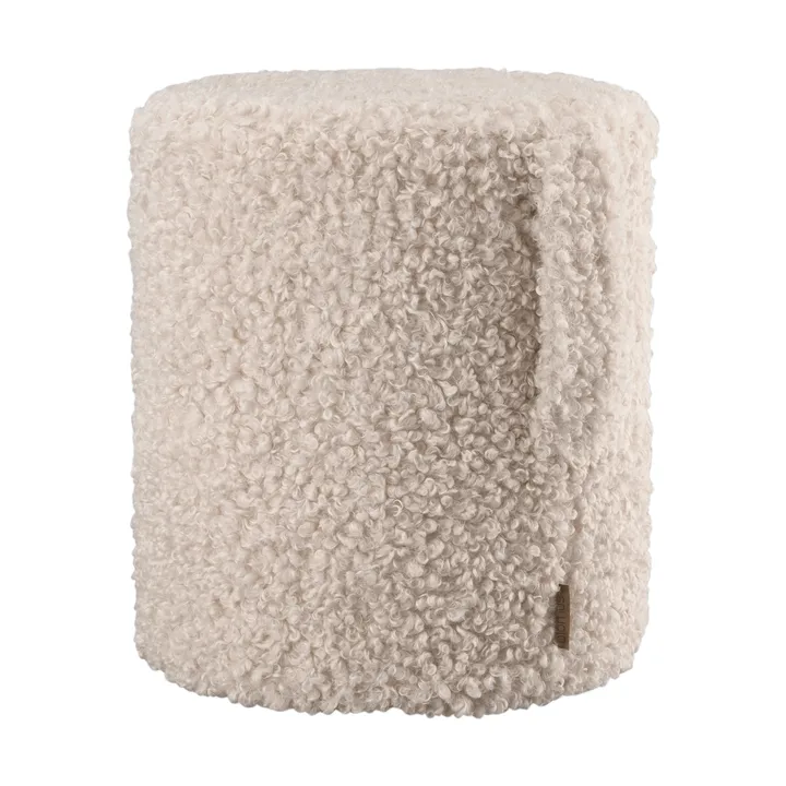 Teddy siddepuf - Moonbeam, Ø35 x 40 cm - Blomus