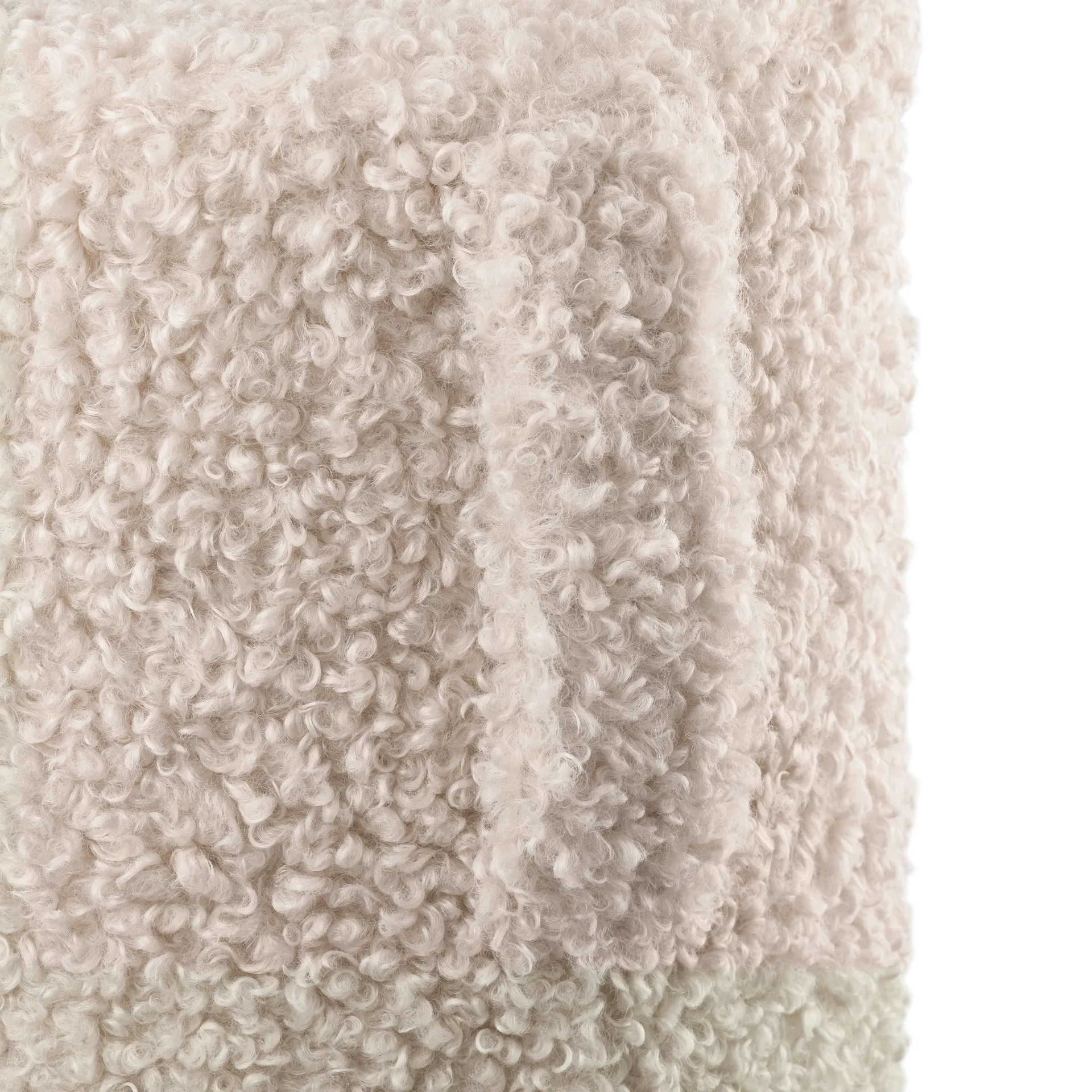 Teddy siddepuf, Moonbeam, Ø35 x 40 cm blomus