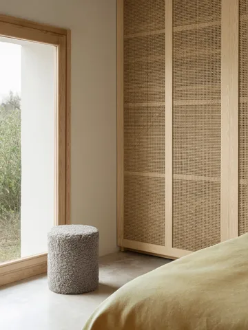 Teddy siddepuf - Sharkskin, Ø35x40 cm - blomus