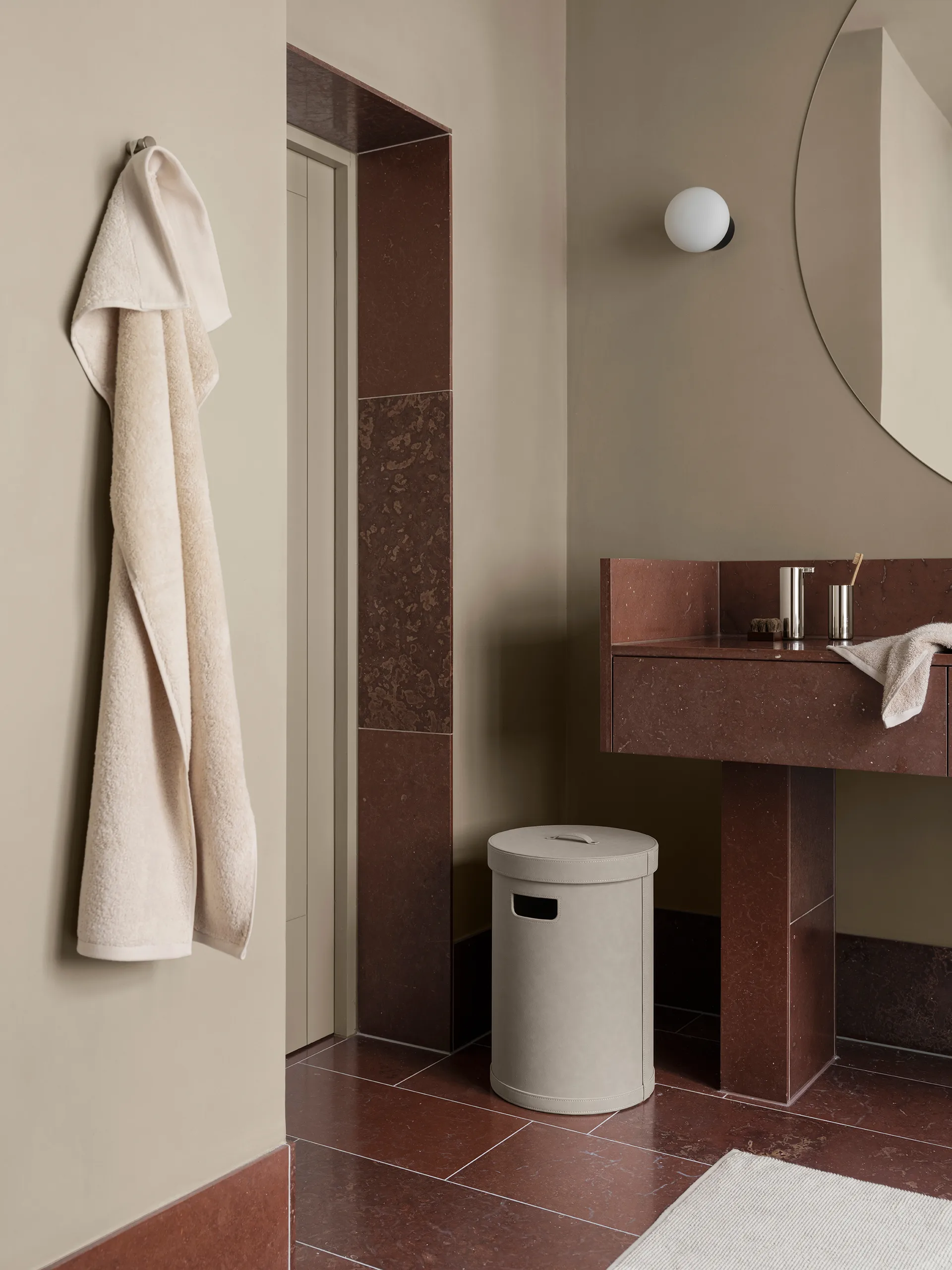 Tuyo bademåtte, Moonbeam, 60x60 cm blomus