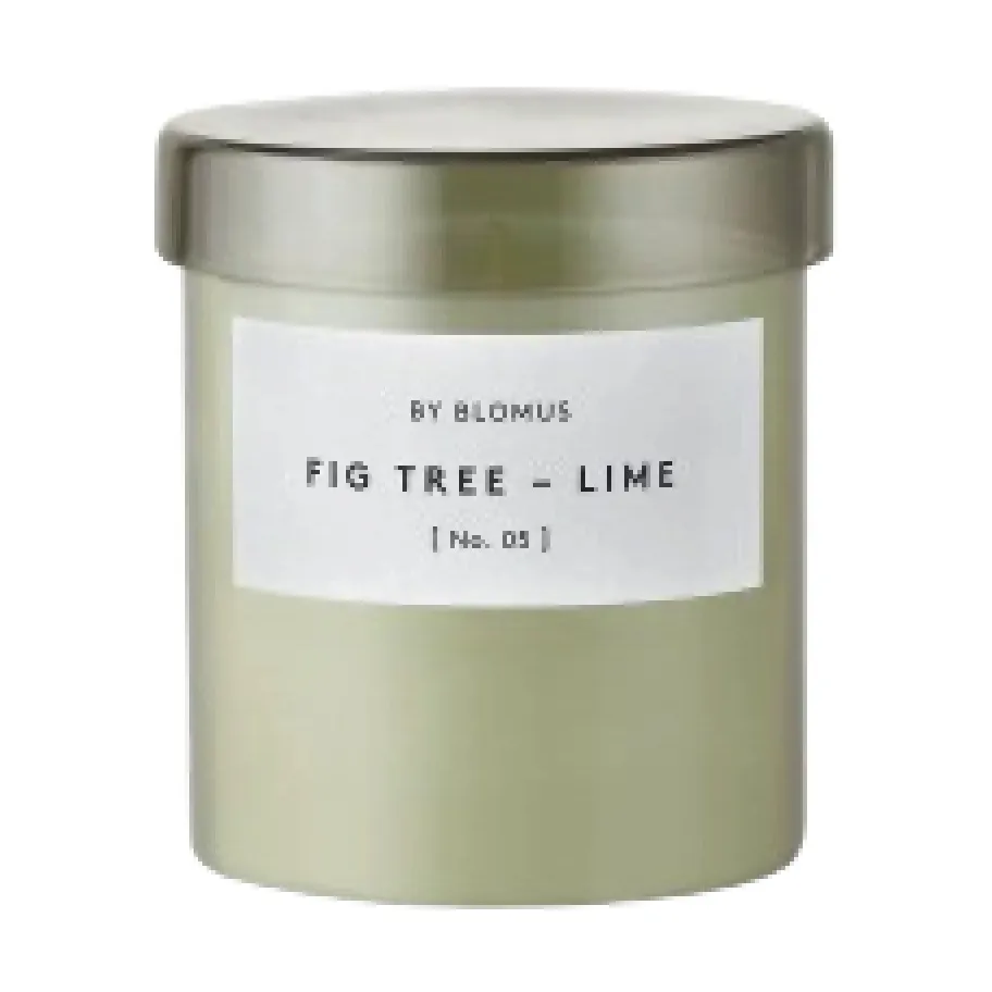 Valoa duftlys 45 timer, Figen/Lime Agave Green blomus