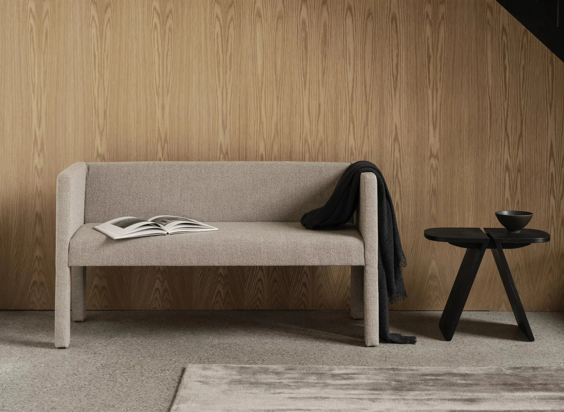 Visca tæppe L 200x300 cm, Beige blomus