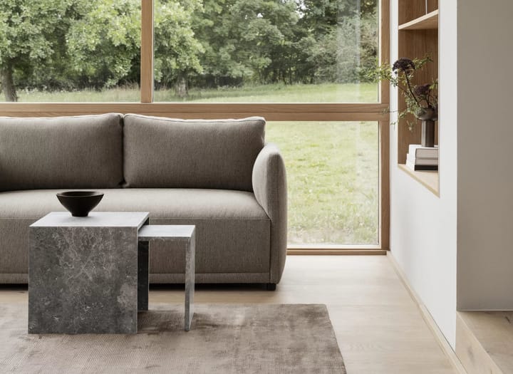 Visca tæppe L 200x300 cm, Taupe blomus