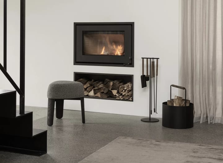 Visca tæppe L 200x300 cm, Taupe blomus