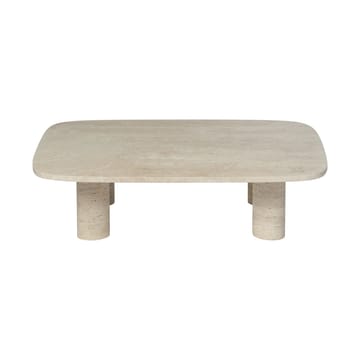 Volos sofabord L 100x70 cm - Travertine - blomus