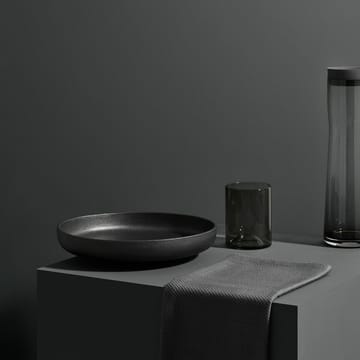 Wave tumbler glas – 2 stk. - Sort - blomus