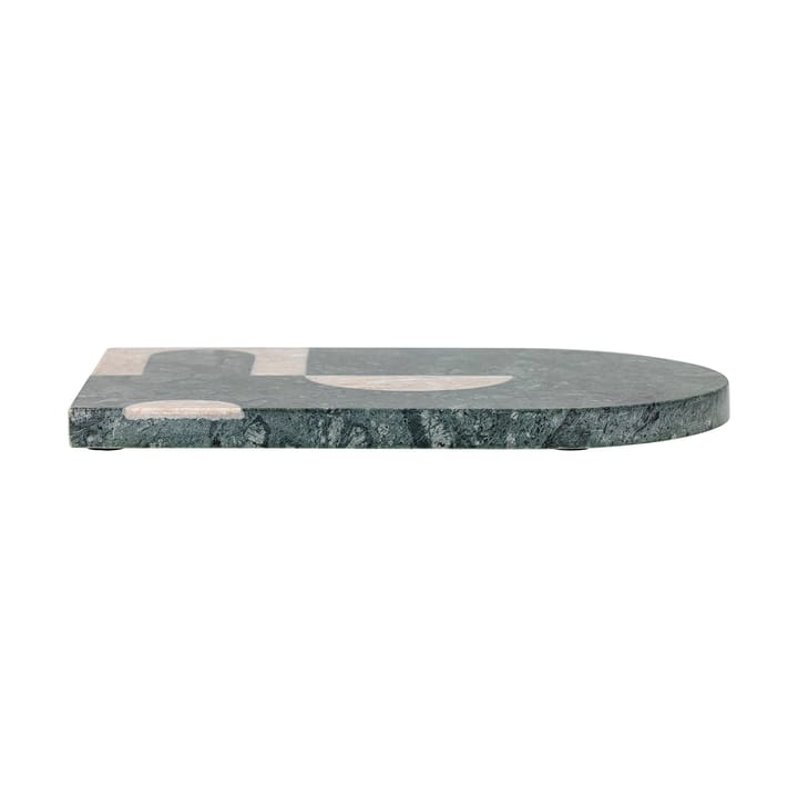 Abrianna skærebræt 20x30 cm - Grøn/Hvid marmor - Bloomingville