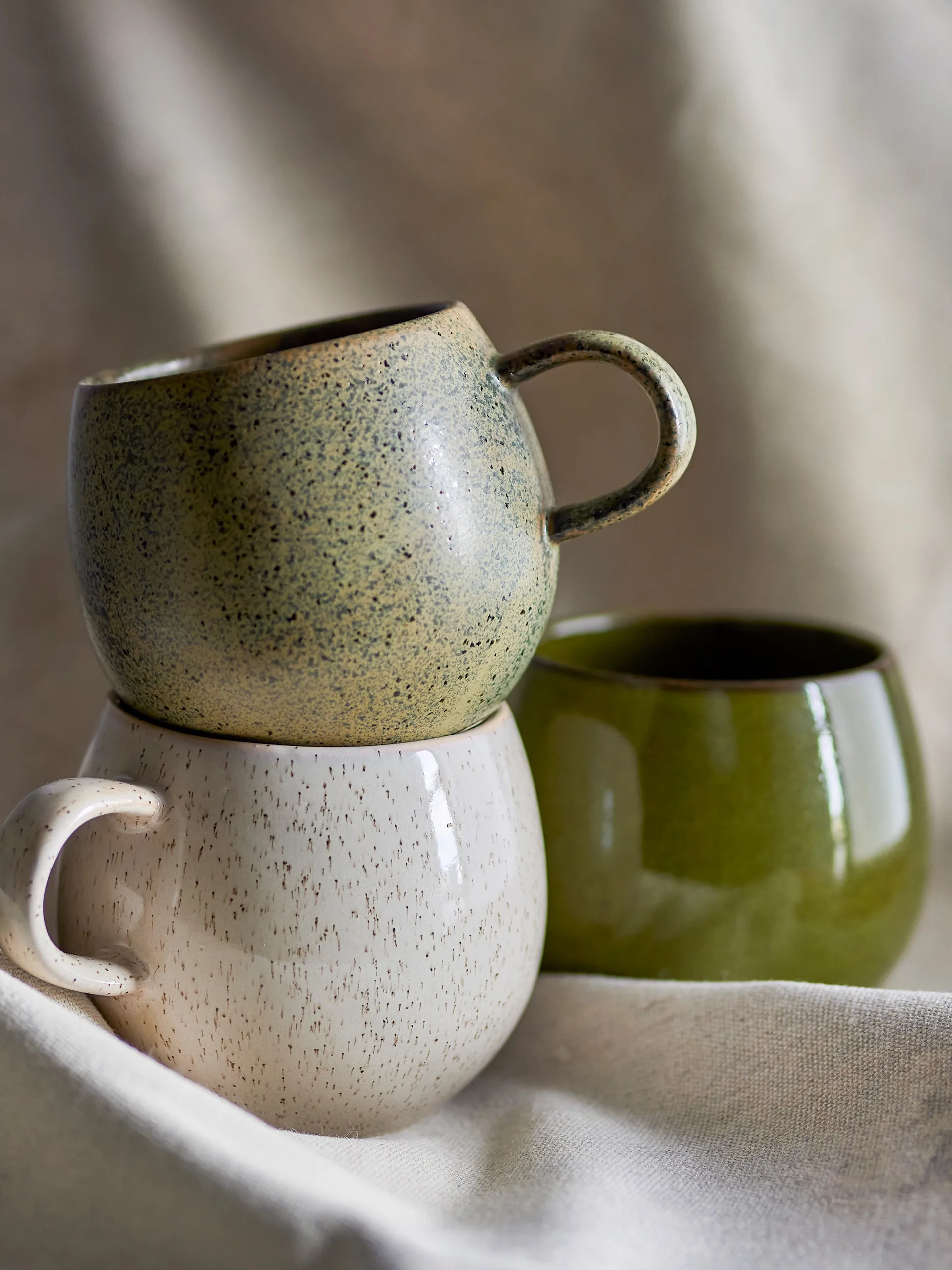 Addison kop 3 dele, Grøn Bloomingville