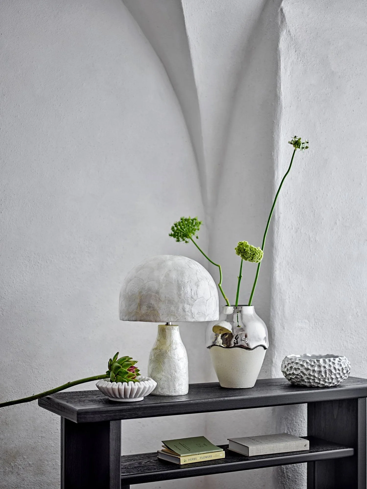 Adria bordlampe, Nature, perlemor Bloomingville