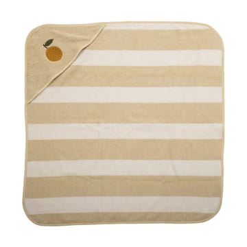 Agnes håndklæde med lomme/hætte 78x78 cm - Appelsin - Bloomingville