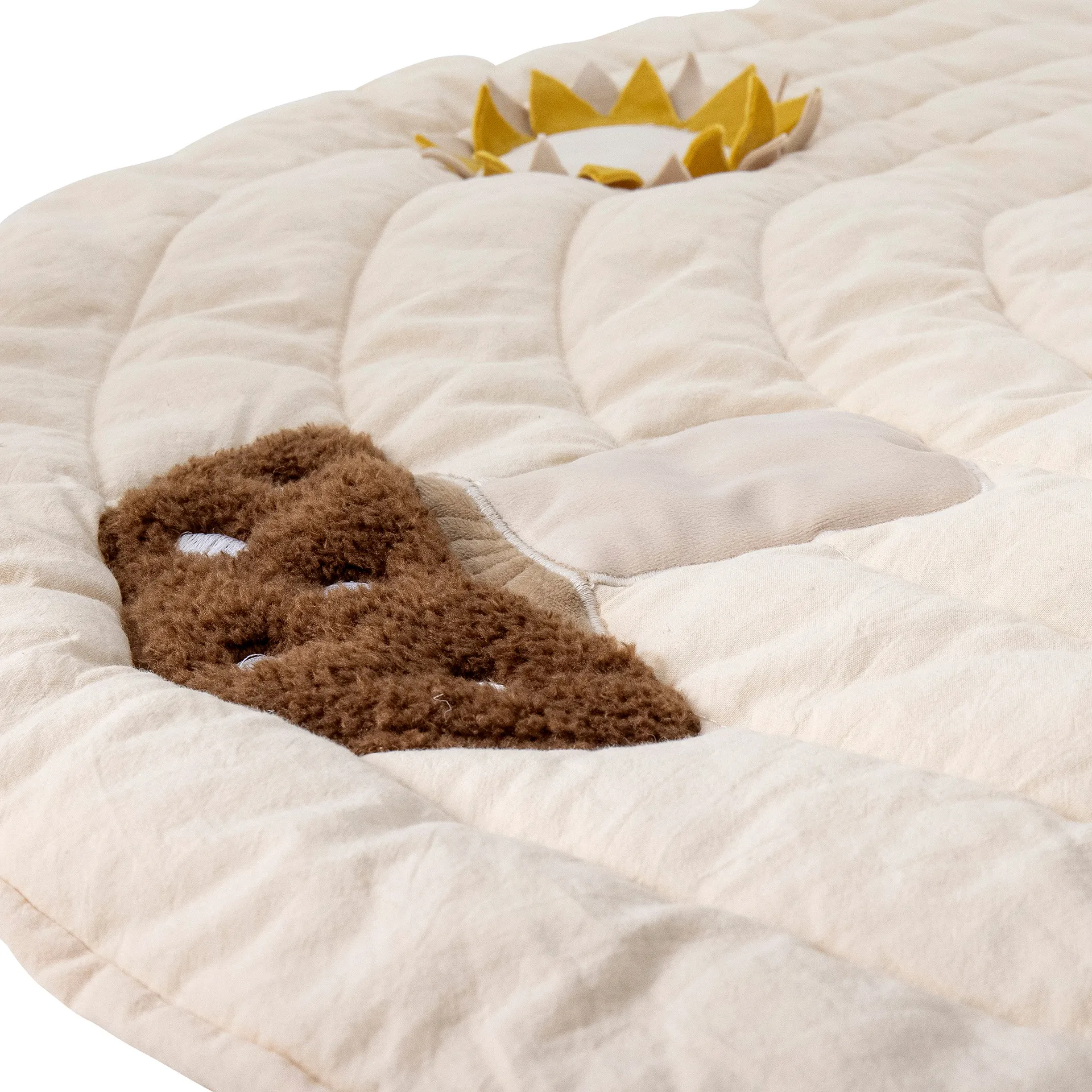 Agnes legetæppe Ø100 cm, Hvid Bloomingville