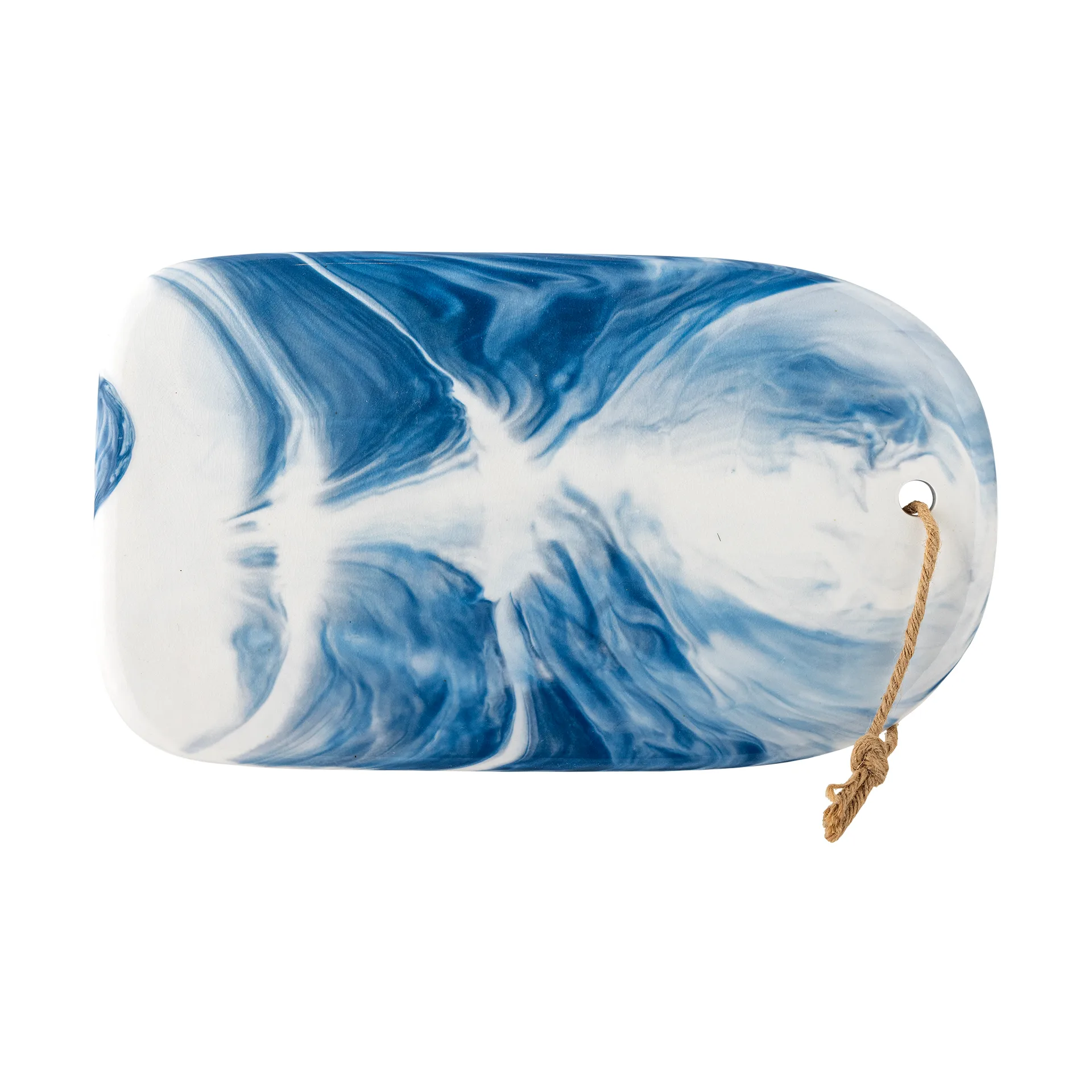 Aiden skærebræt 20x35 cm, Blå Bloomingville