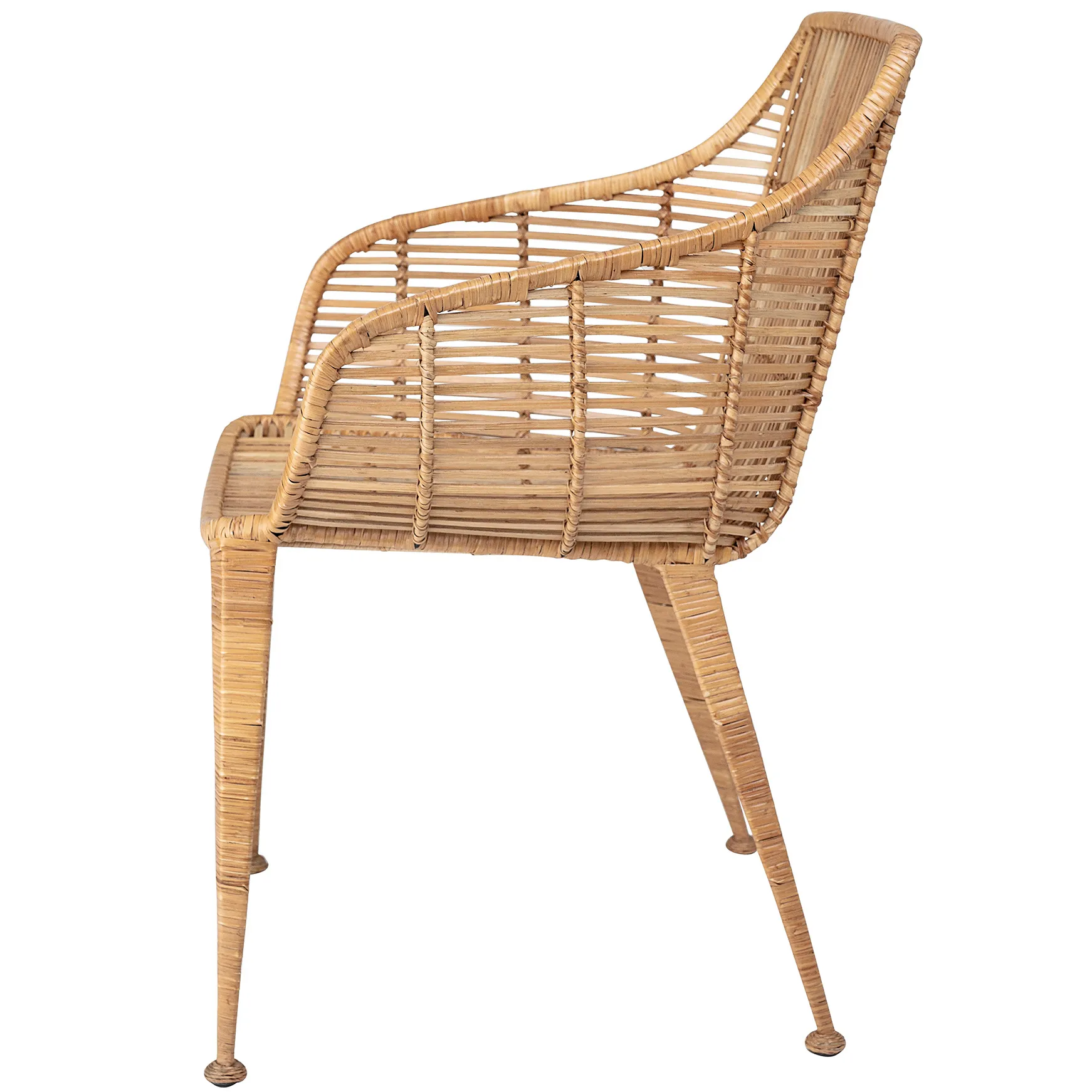 Amira Loungestol rattan, Natur Bloomingville