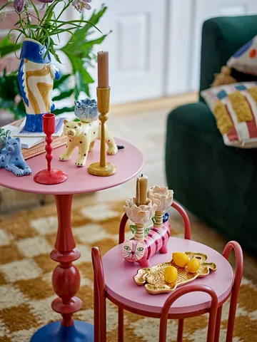 Andet sidebord Ø37,5 cm - Rød - Bloomingville