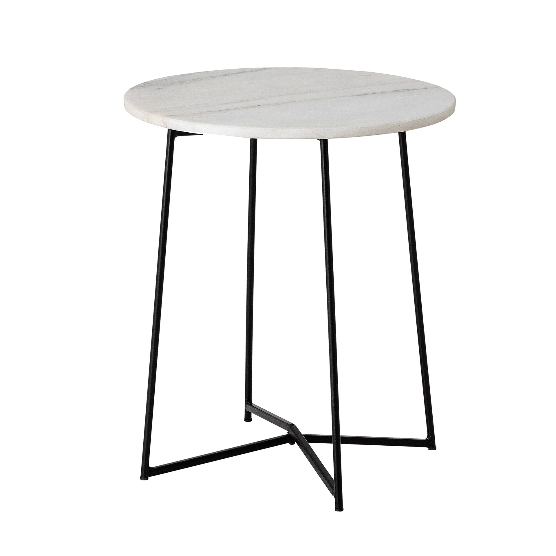 Anou sidebord Ø30,5 cm, Hvid Bloomingville