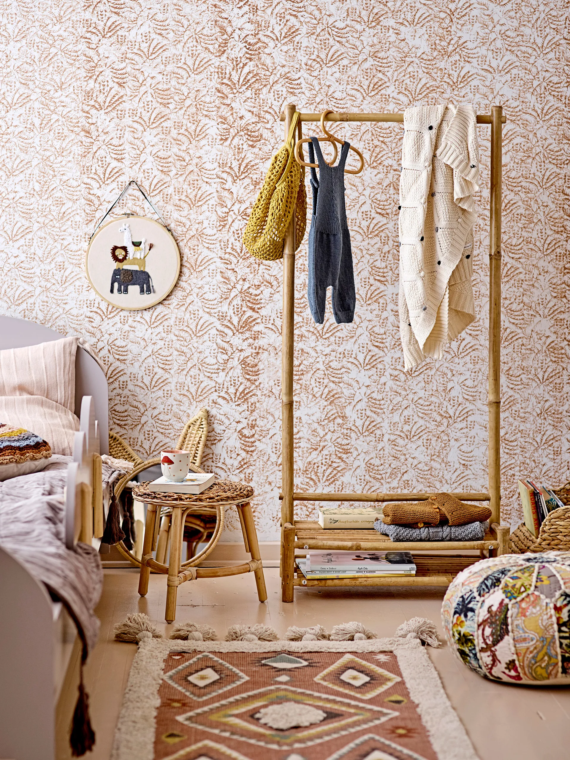 Aranya bøjle rotting 17x30 cm, Natur Bloomingville