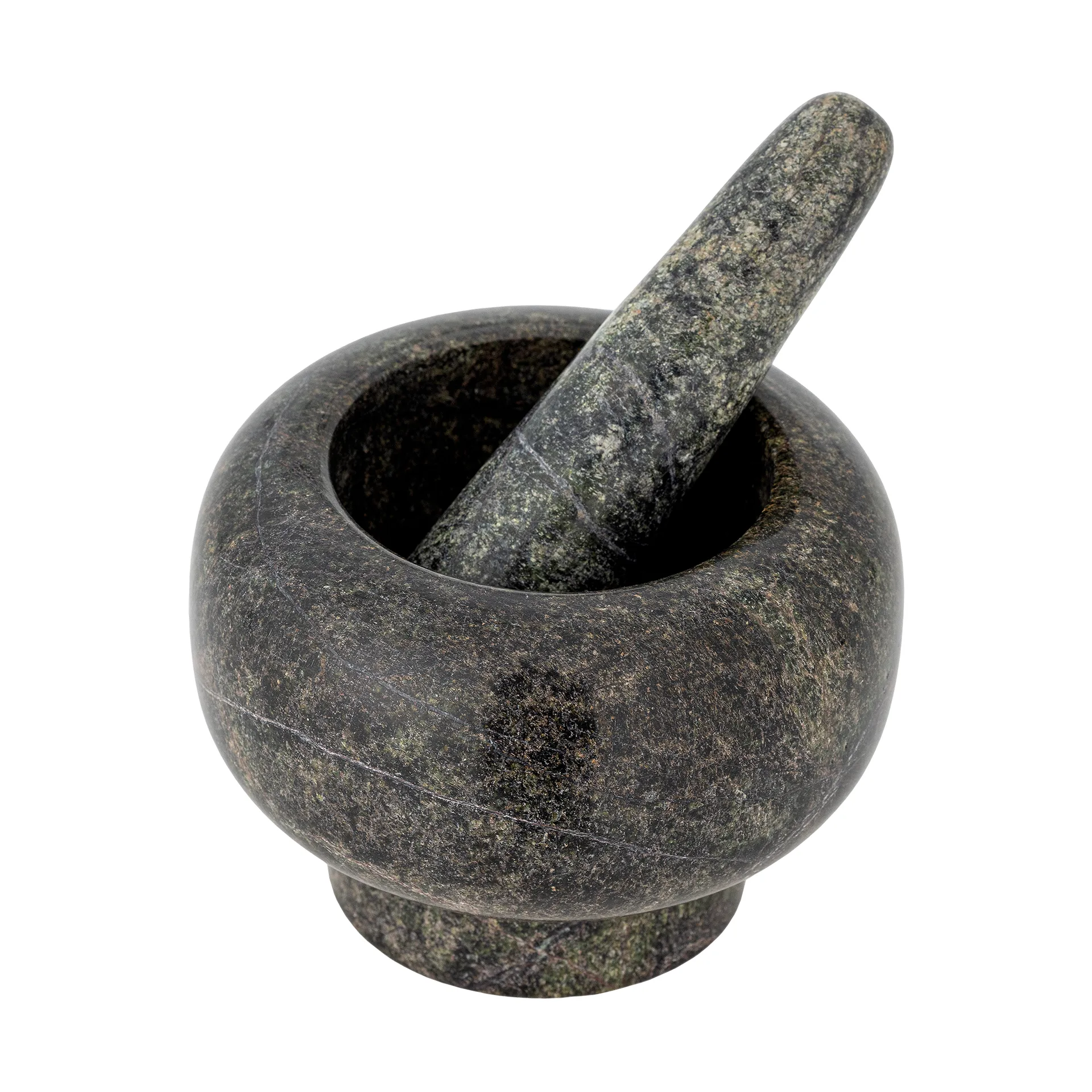 Arazo mortel med støt Ø12,5 cm, Grøn Bloomingville