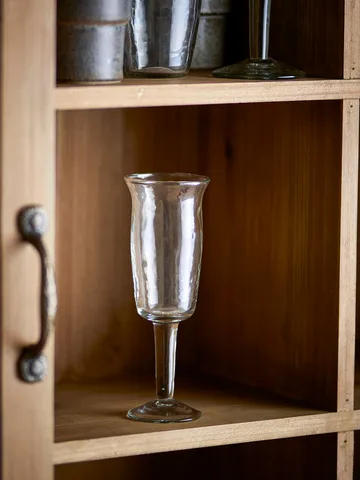 Asha hvide vinglas 4 pak - Klar - Bloomingville