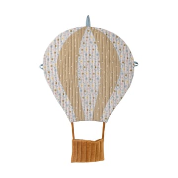 Ballon vægdekoration 45x60 cm - Blå-brun - Bloomingville
