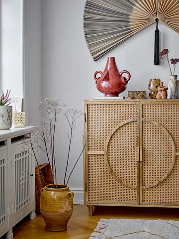 Barbette bærbar bordlampe - Brunt glas - Bloomingville