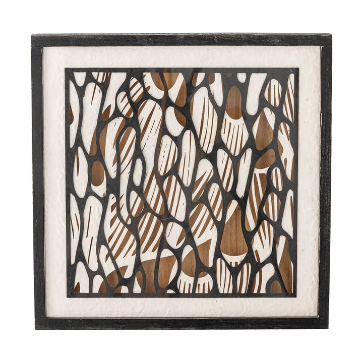 Barlin plakat 37,5x37,5 cm - Brun-sort - Bloomingville