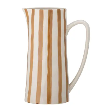 Begonia kande stentøj 23,5 cm - Brune striber - Bloomingville