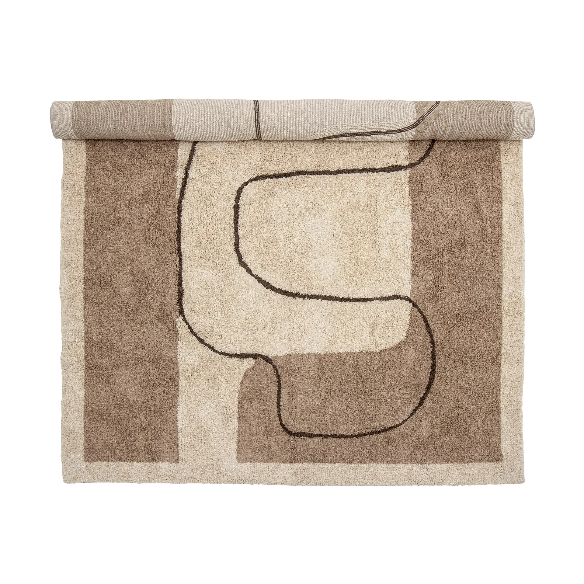 Bet tæppe 150x215 cm, Nature cotton Bloomingville