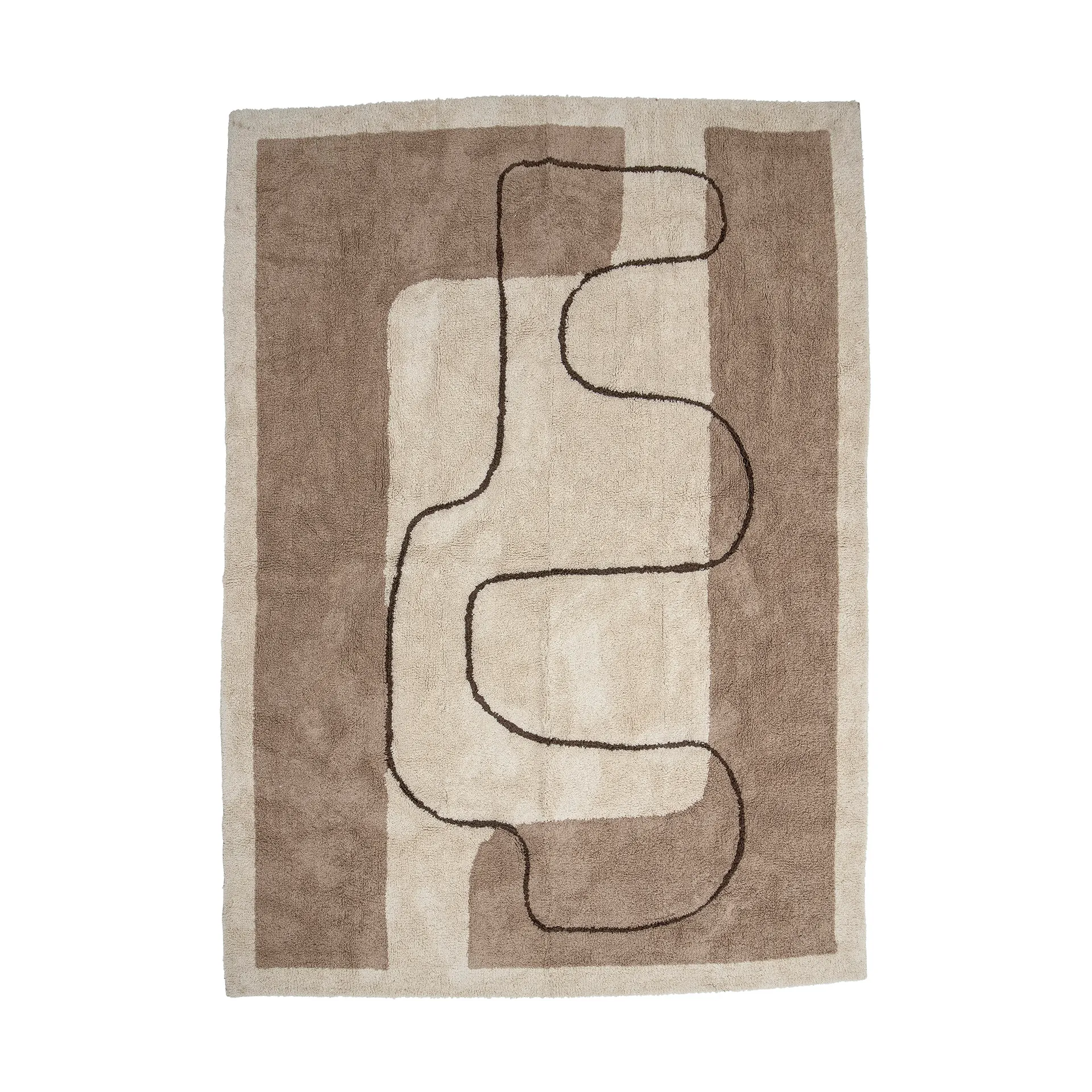 Bet tæppe 150x215 cm, Nature cotton Bloomingville