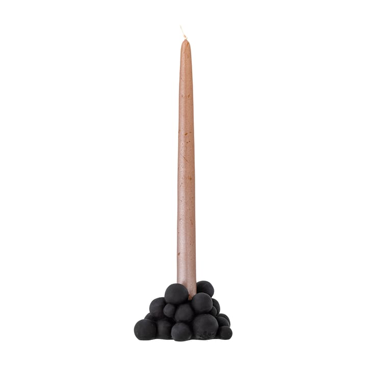 Betial lysestage 12x9x6 cm, Sort cement Bloomingville