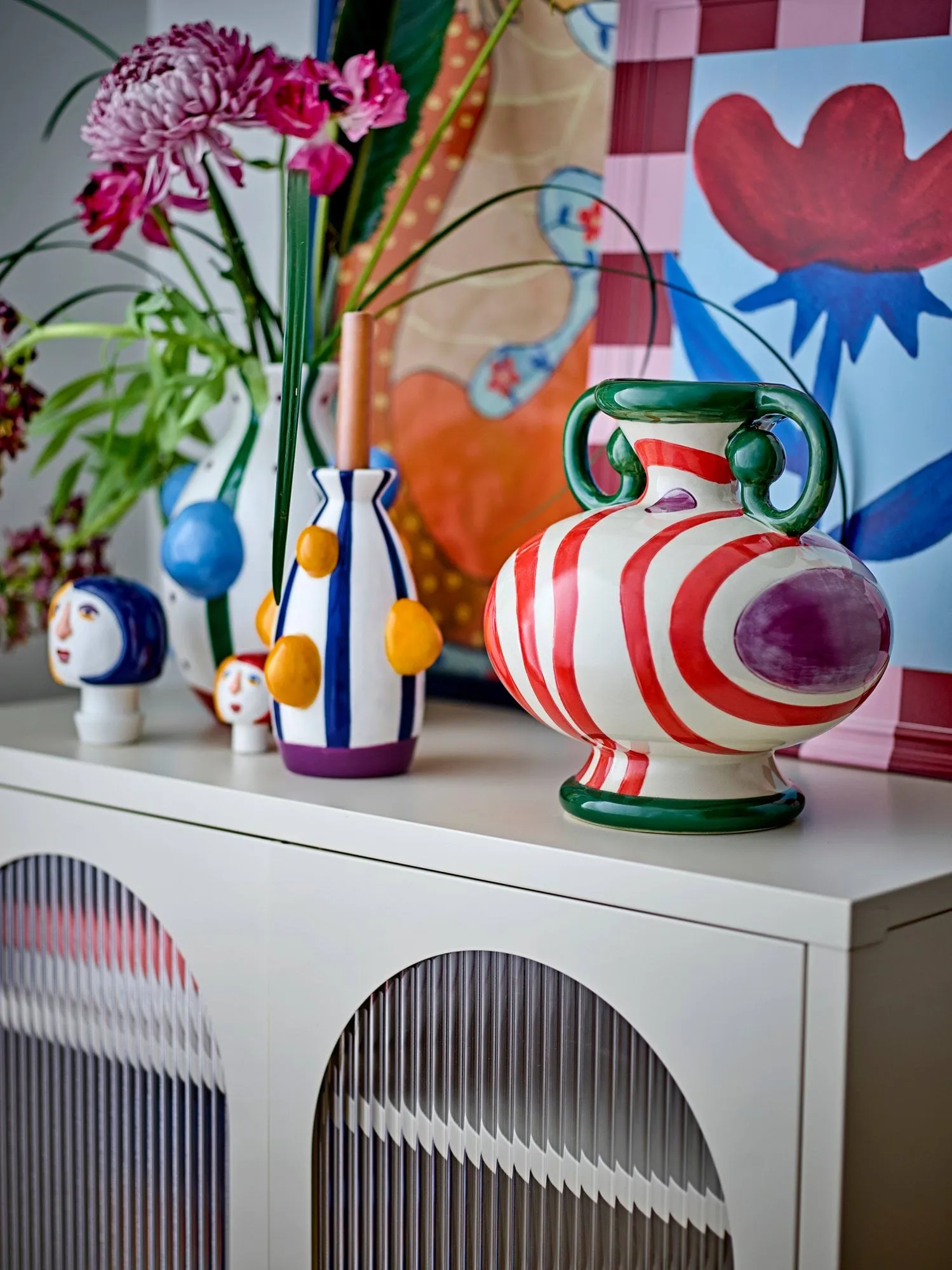 Betiva vase, Multi stentøj Bloomingville