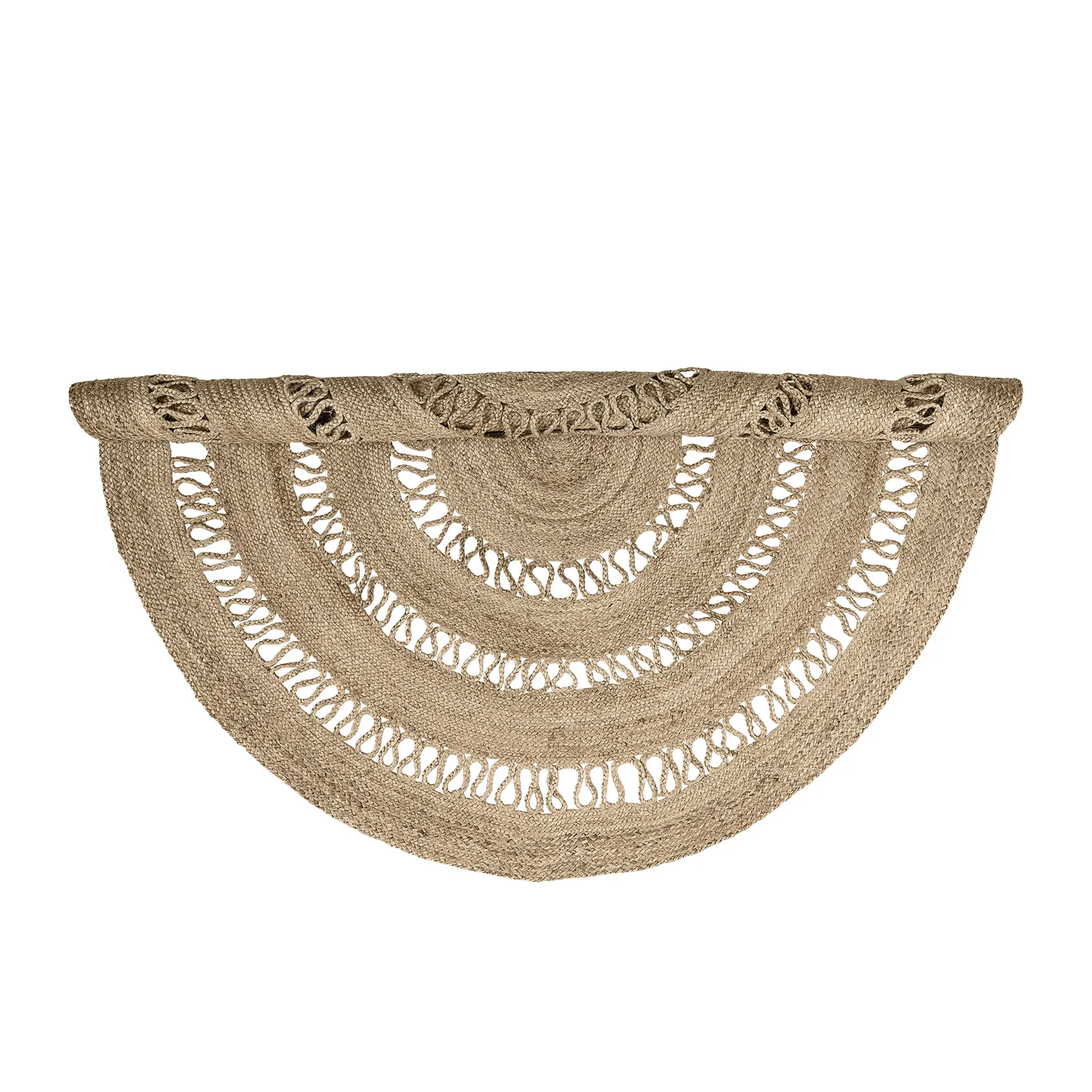 Bloomingville jutetæppe rund Ø182 cm, naturlig Bloomingville