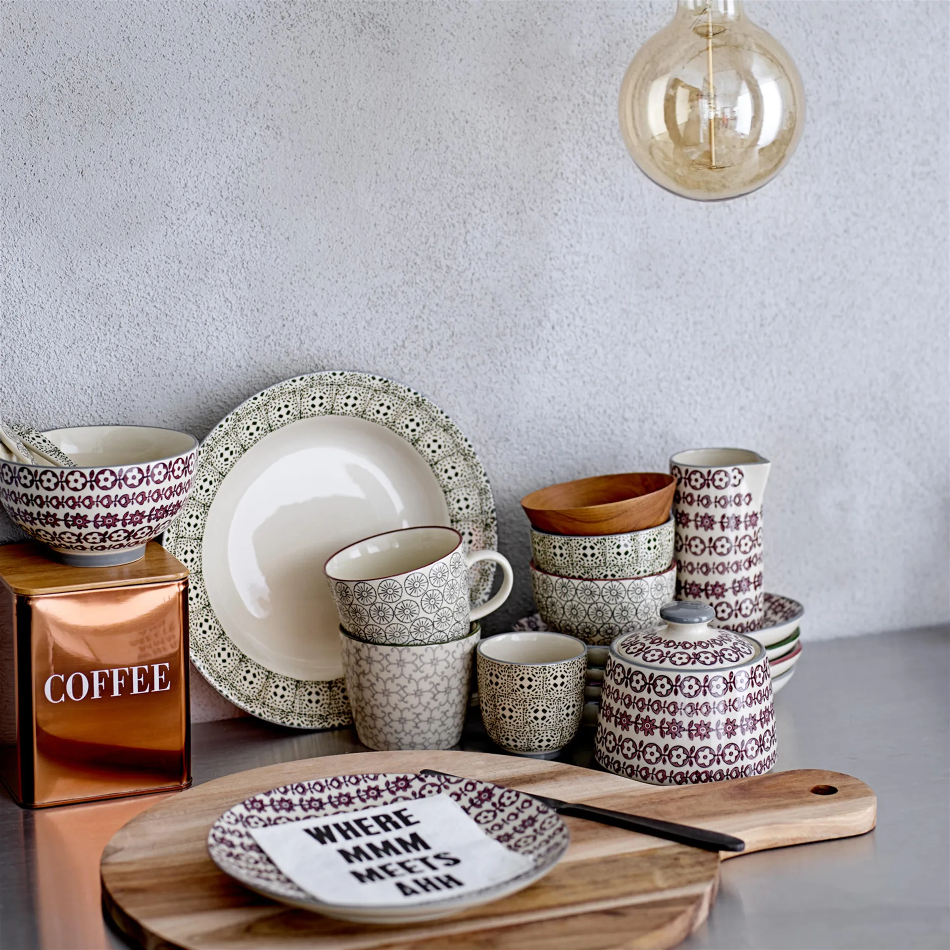 Bloomingville Karine Krus 4 dele Ø 9,5 cm Bloomingville