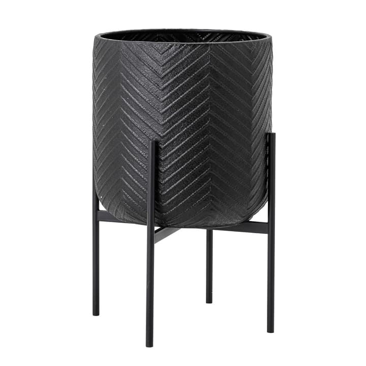 Bloomingville krukke med stativ Ø39 cm, Sort Bloomingville